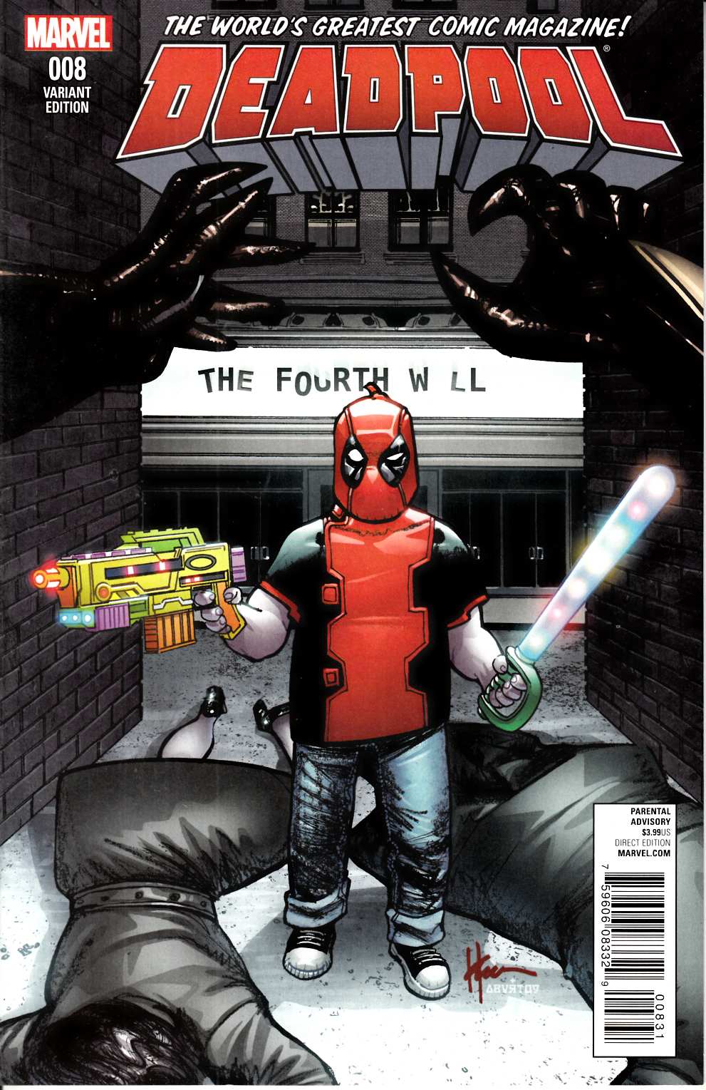 Deadpool #8 Chaykin Classic Variant Cover [Marvel Comic] THUMBNAIL