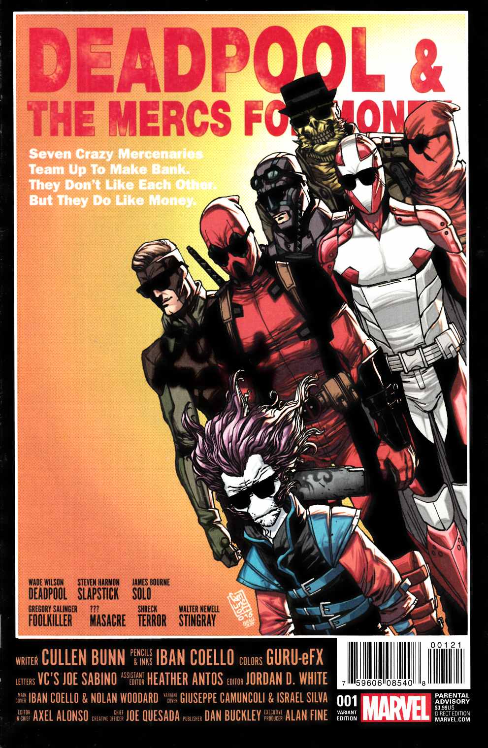 deadpool and mercs for