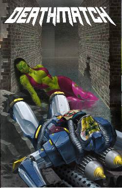 Deathmatch #4 Morgue Cover [Comic] LARGE