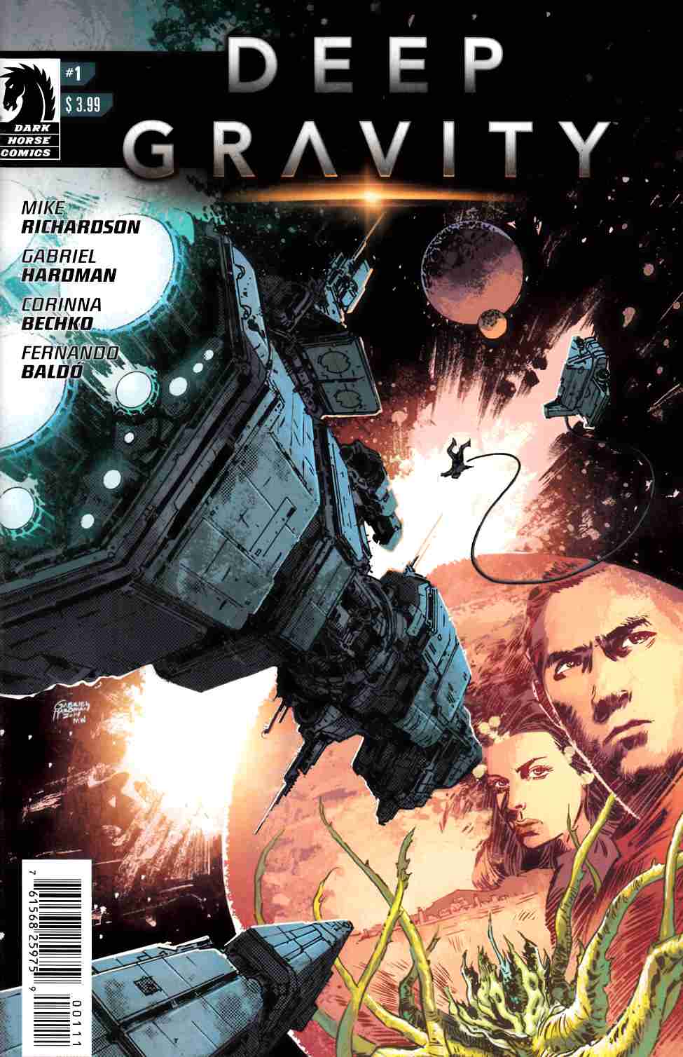 Deep Gravity #1 [Dark Horse Comic] LARGE