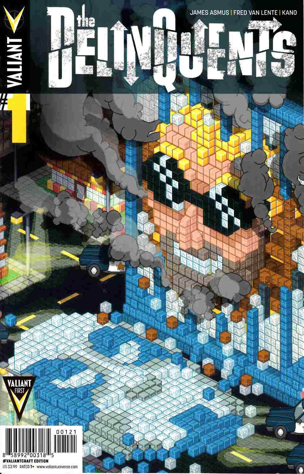 Delinquents #1 Valiantcraft Cover [Valiant Comic] THUMBNAIL