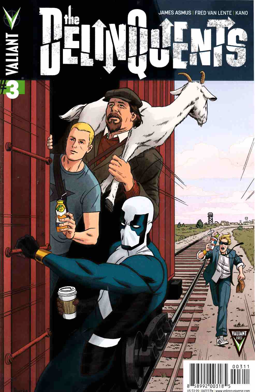 Delinquents #3 [Valiant Comic] THUMBNAIL