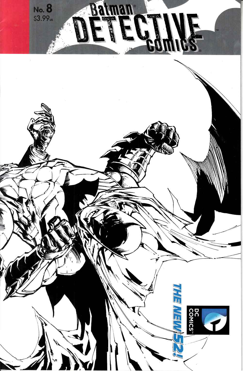 Detective Comics #8 Daniels Variant Cover Near Mint Minus (9.2) [DC Comic] THUMBNAIL