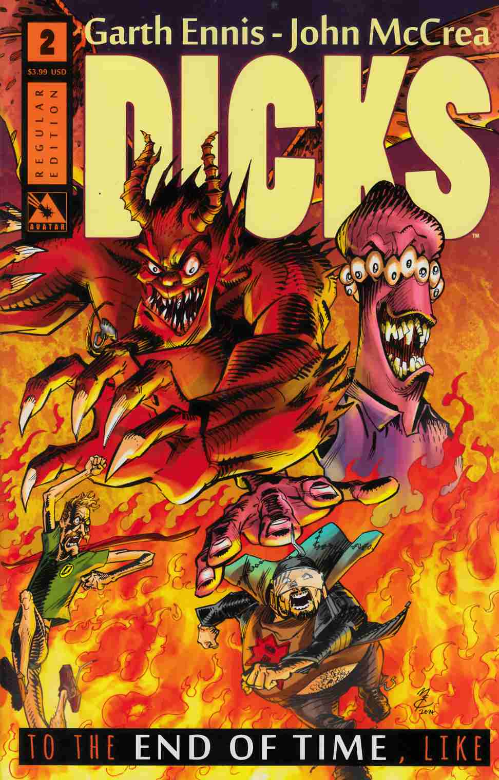 Dicks End of Time #2 [Avatar Comic] LARGE