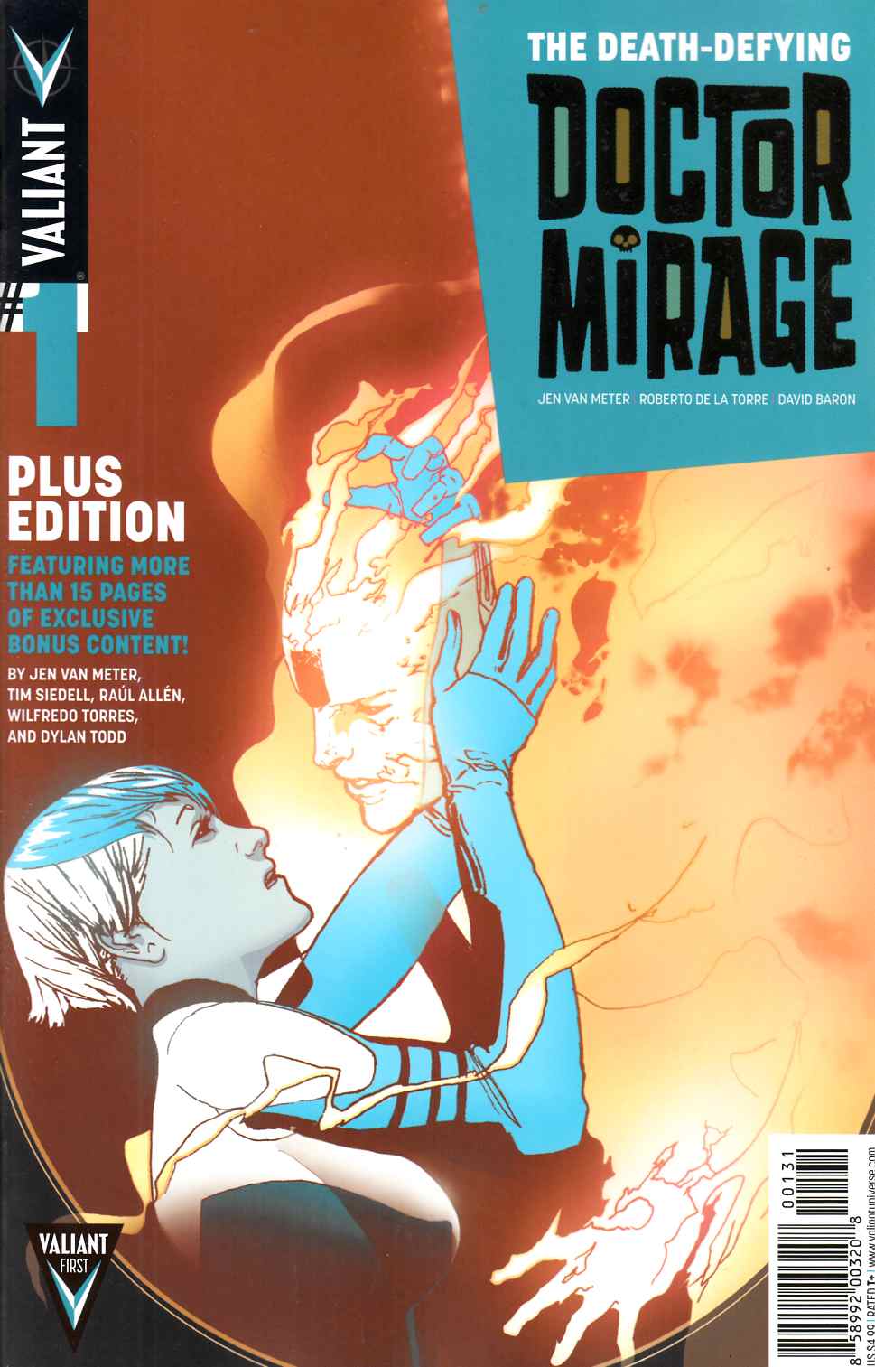 Death Defying Dr Mirage #1 Plus Edition [Valiant Comic] LARGE