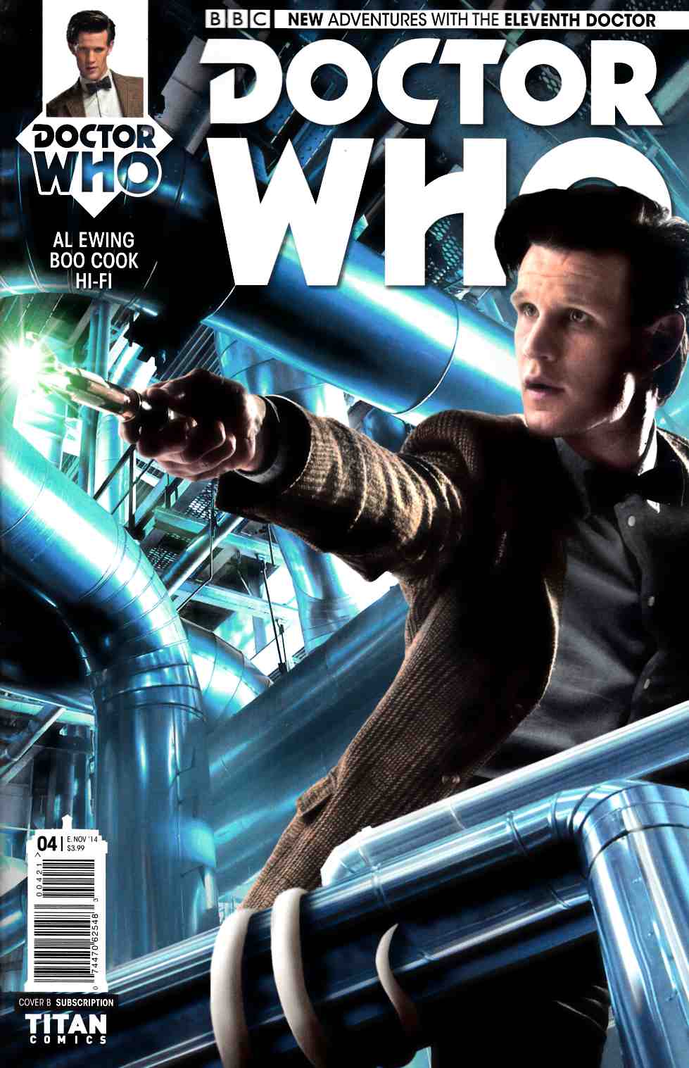 Doctor Who 11th Doctor #4 Subscription Photo Cover [Titan Comic] LARGE