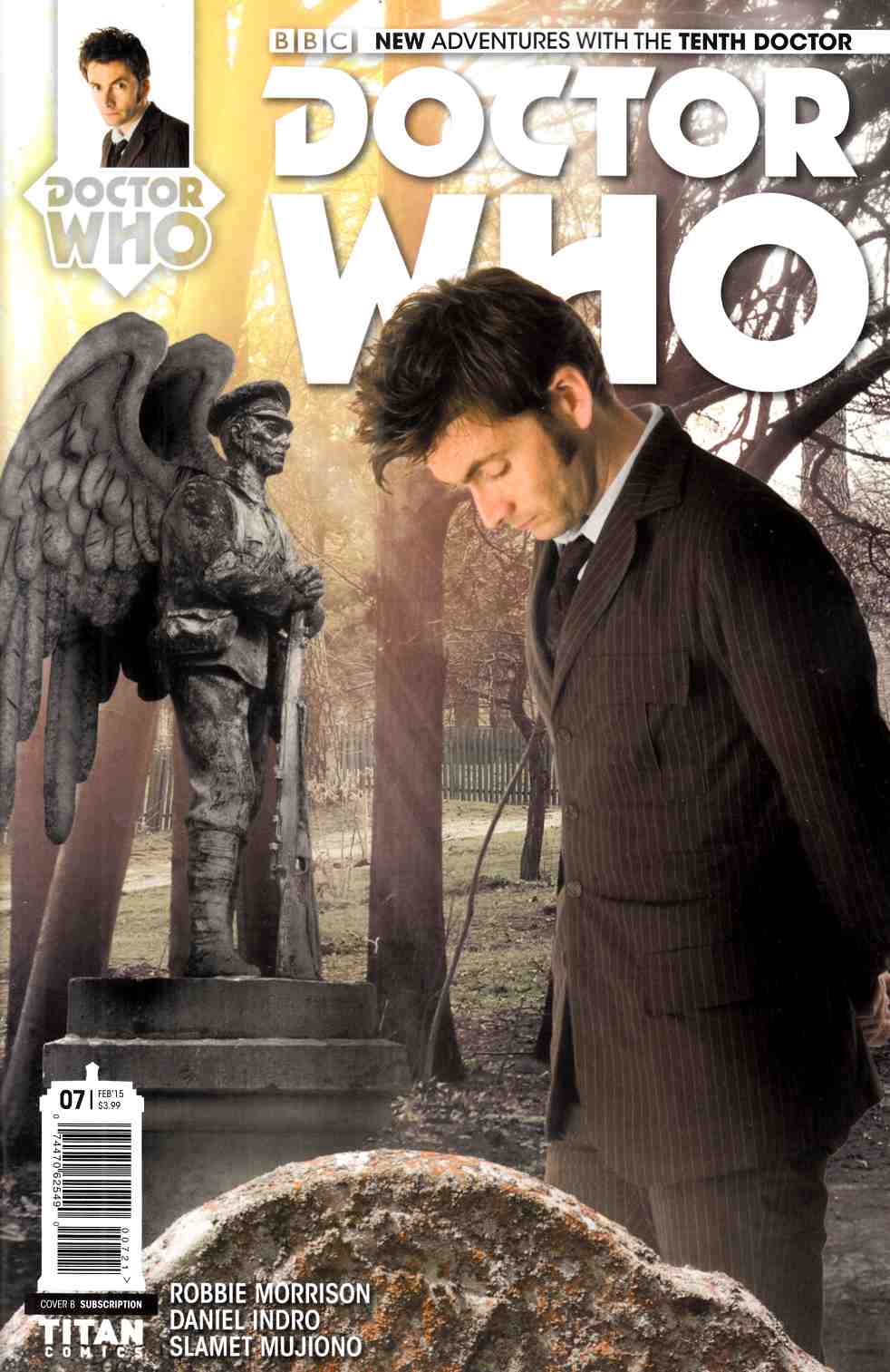 Doctor Who 10th Doctor #7 Subscription Photo Cover [Titan Comic] LARGE