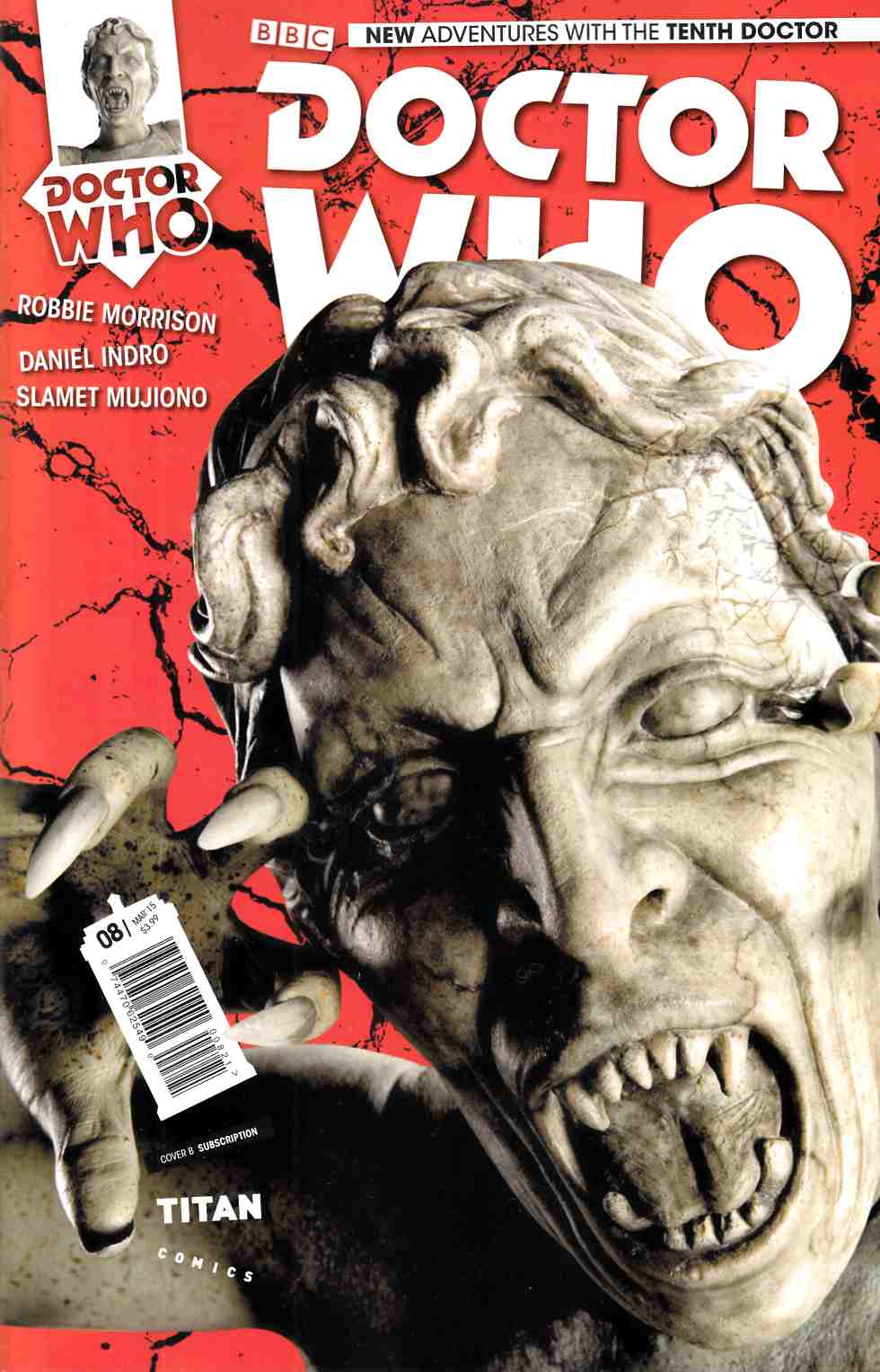 Doctor Who 10th Doctor #8 Subscription Photo Cover [Titan Comic] LARGE