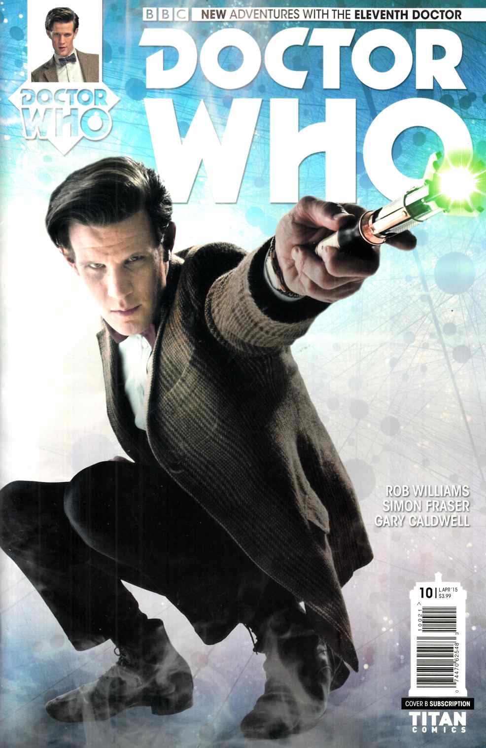 Doctor Who 11th Doctor #10 Subscription Photo Cover [Titan Comic] THUMBNAIL