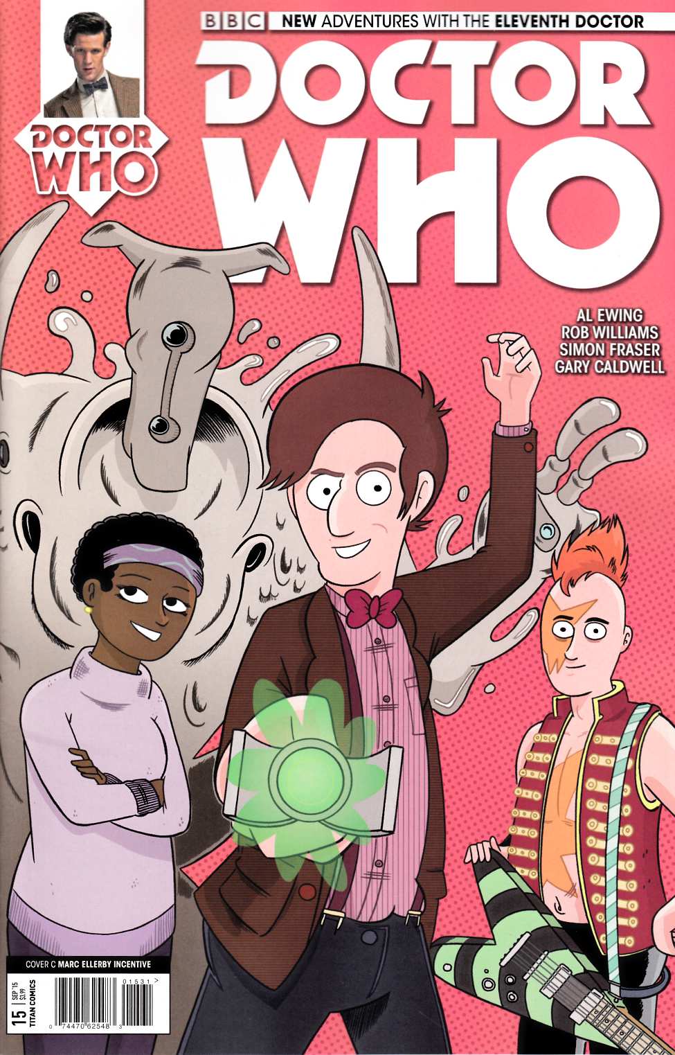 Doctor Who 11th Doctor #15 Ellerby Incentive Cover [Titan Comic] LARGE