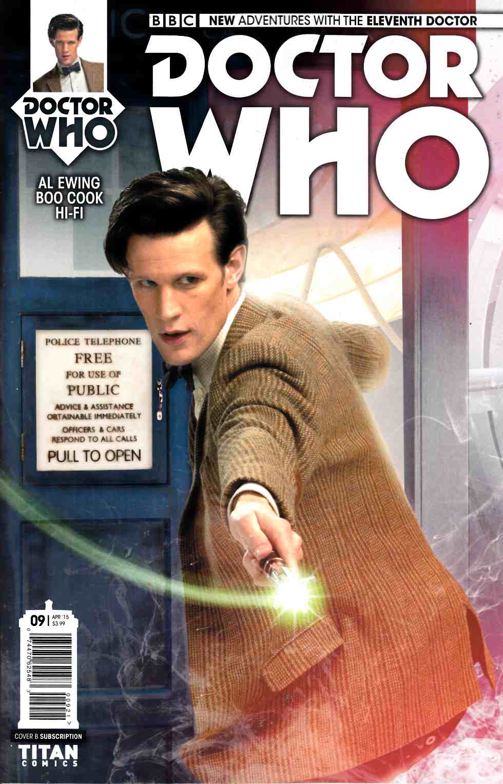 Doctor Who 11th Doctor #9 Subscription Photo Cover [Titan Comic] THUMBNAIL