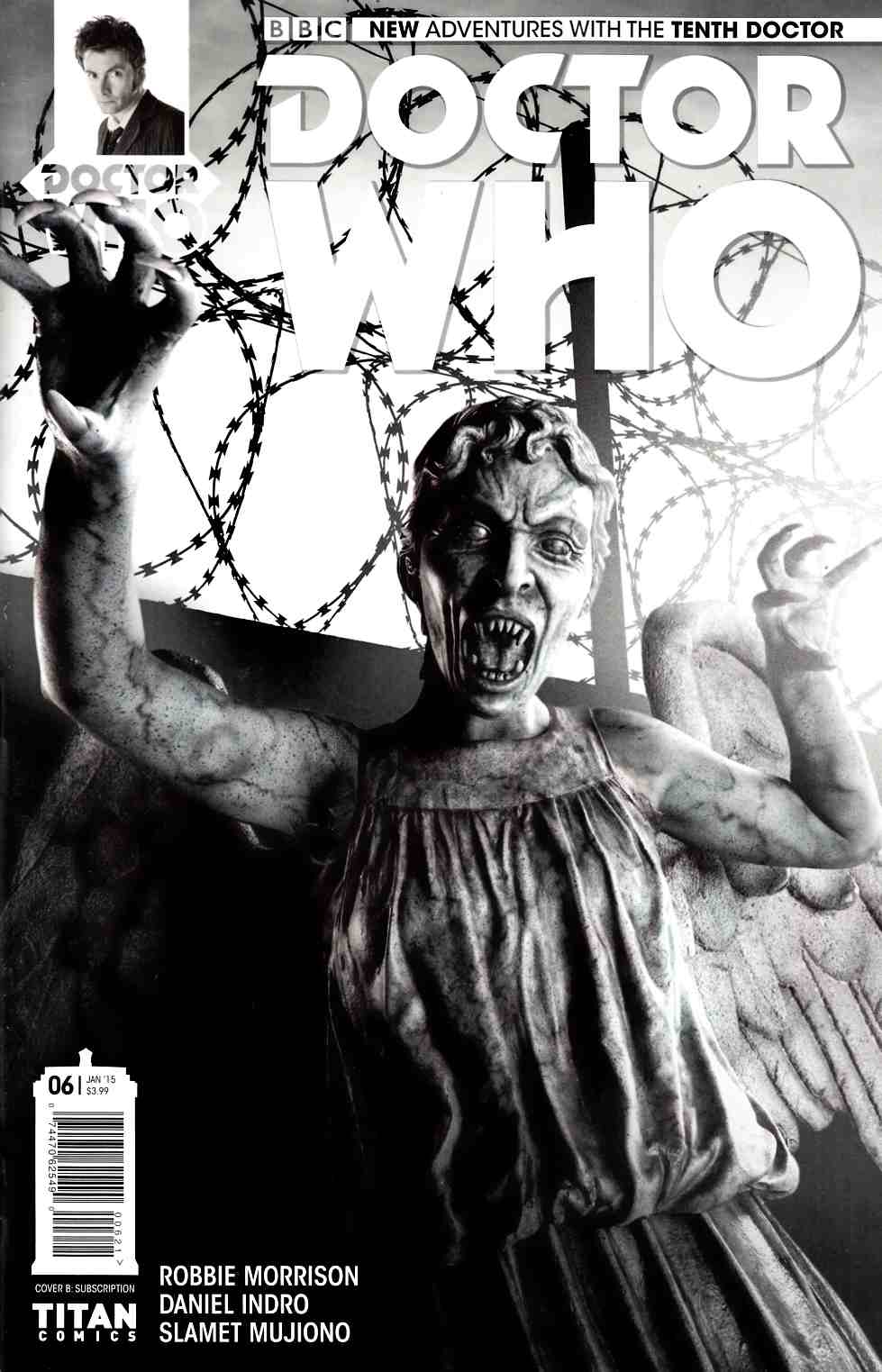 Doctor Who 10th Doctor #6 Subscription Photo Cover [Titan Comic] LARGE