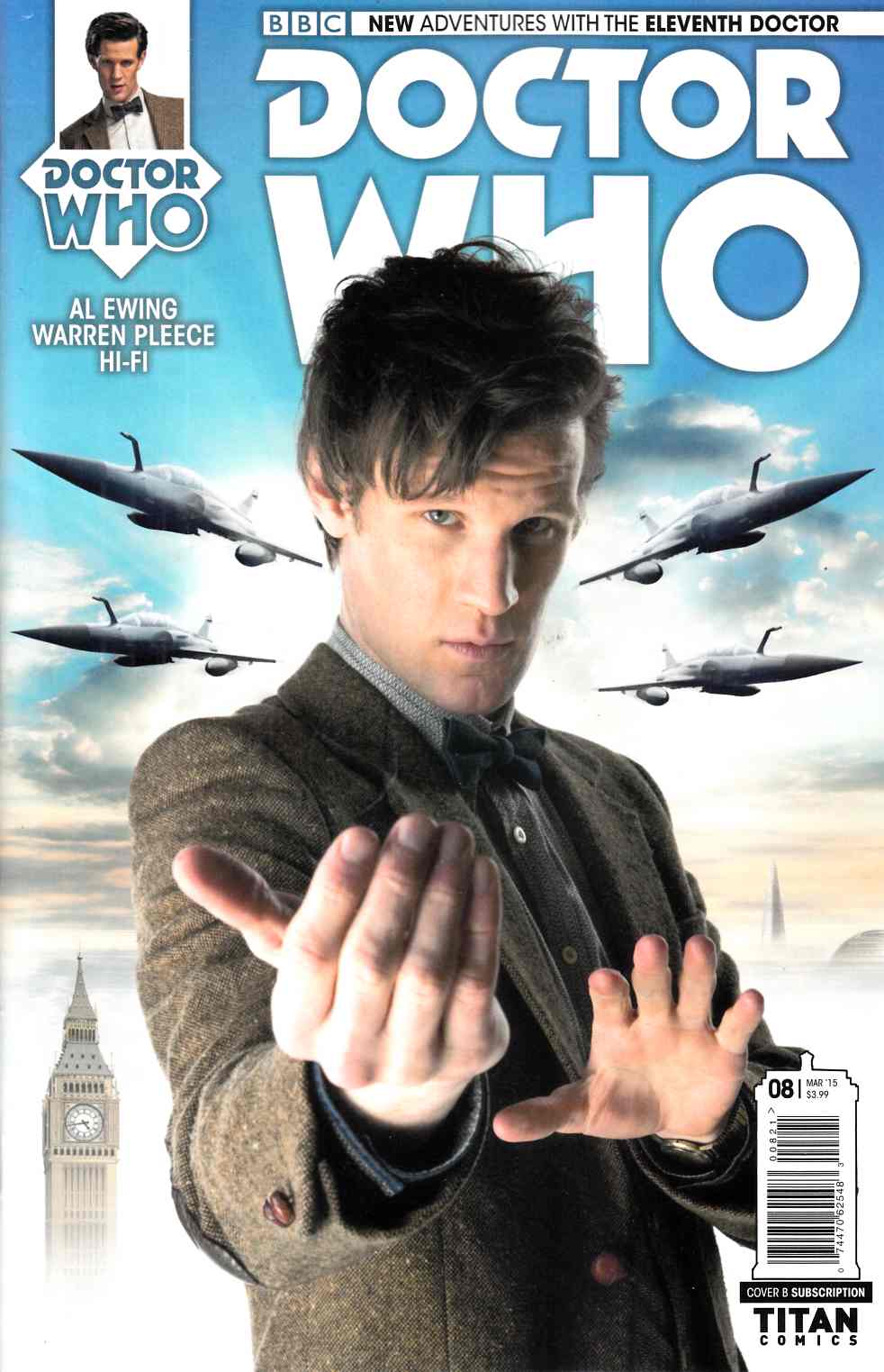 Doctor Who 11th Doctor #8 Subscription Photo [Titan Comic] THUMBNAIL