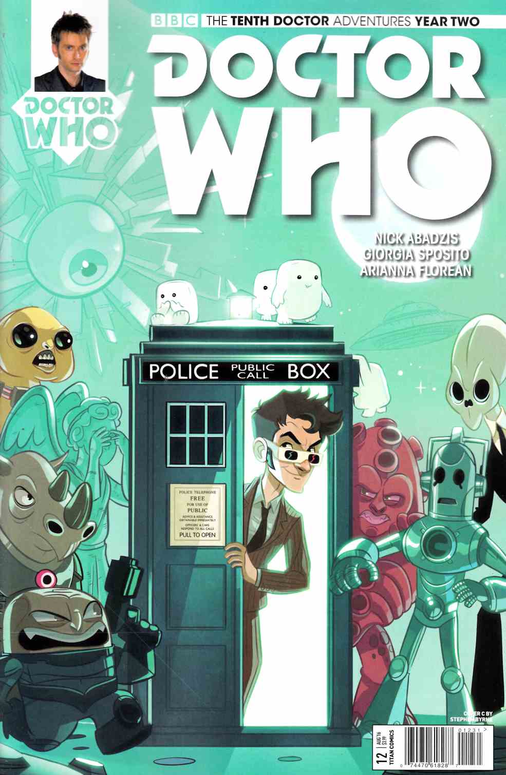 Doctor Who 10th Doctor Year Two #12 Cover C [Titan Comic] LARGE