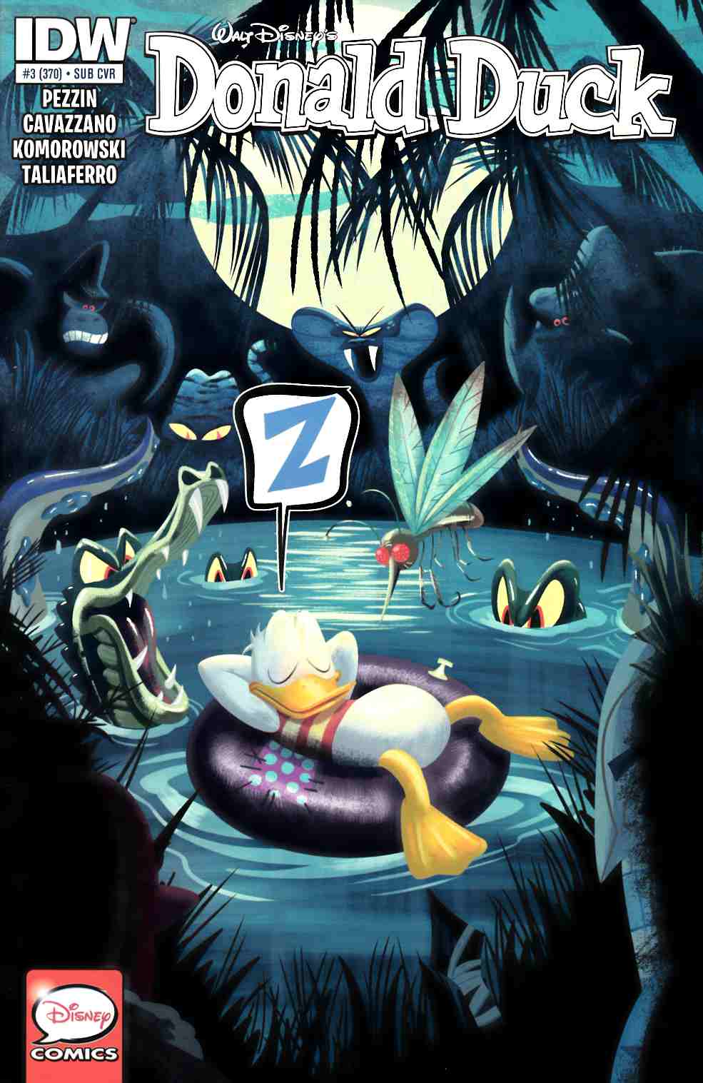Donald Duck #3 Subscription Cover [IDW Comic] LARGE