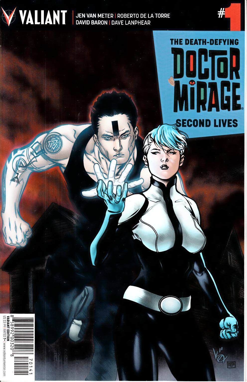 Dr Mirage Second Lives #1 Cover D- Evans [Valiant Comic] THUMBNAIL