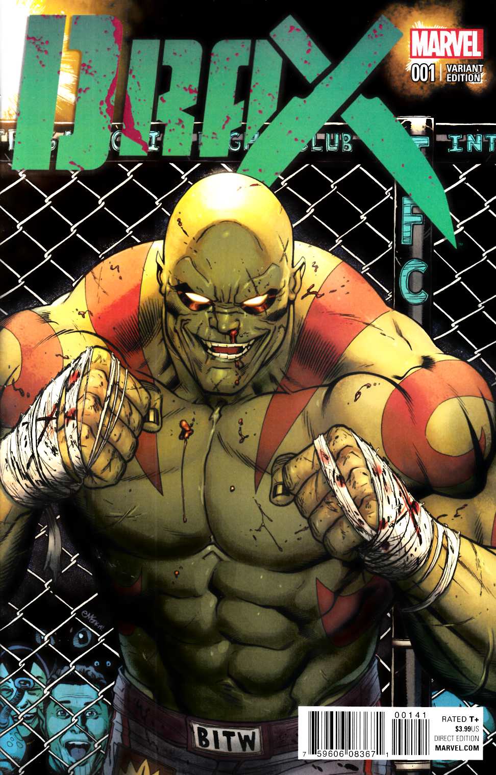Drax #1 Mcguinness Variant Cover [Marvel Comic] THUMBNAIL