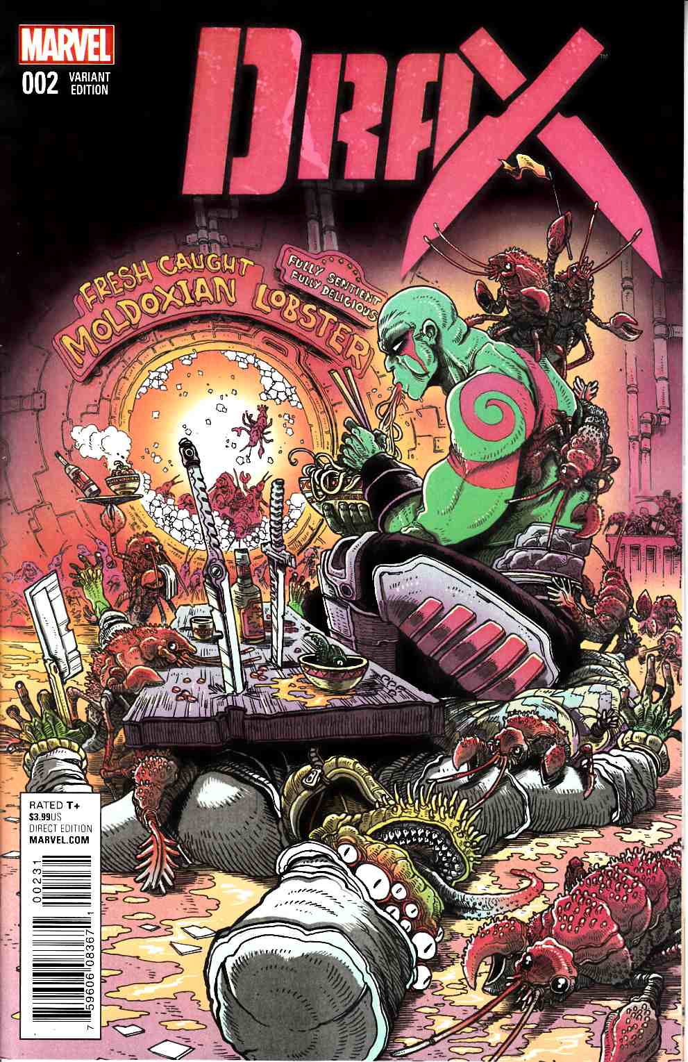 Drax #2 Stokoe Variant Cover [Marvel Comic] THUMBNAIL
