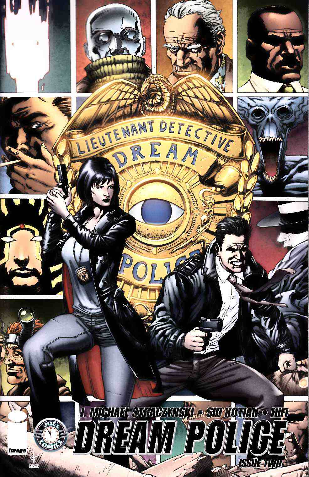 Dream Police #2 Cover A- Kotian & Farmer [Image Comic] THUMBNAIL