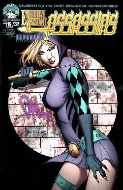 Executive Assistant Assassins #15 Cover B- Qualano [Aspen Comic] LARGE