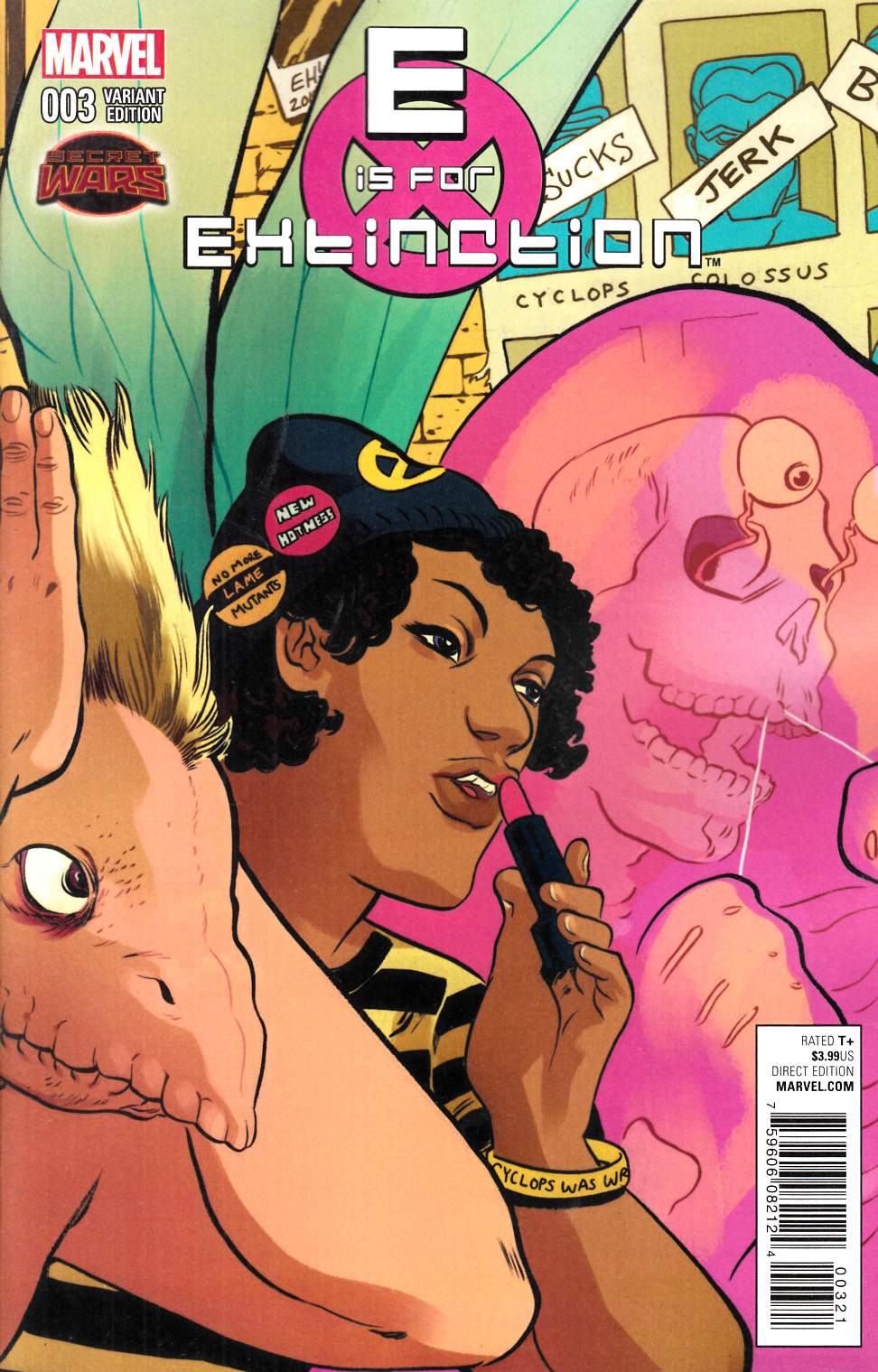 E Is For Extinction #3 Henderson Variant Cover [Marvel Comic] LARGE