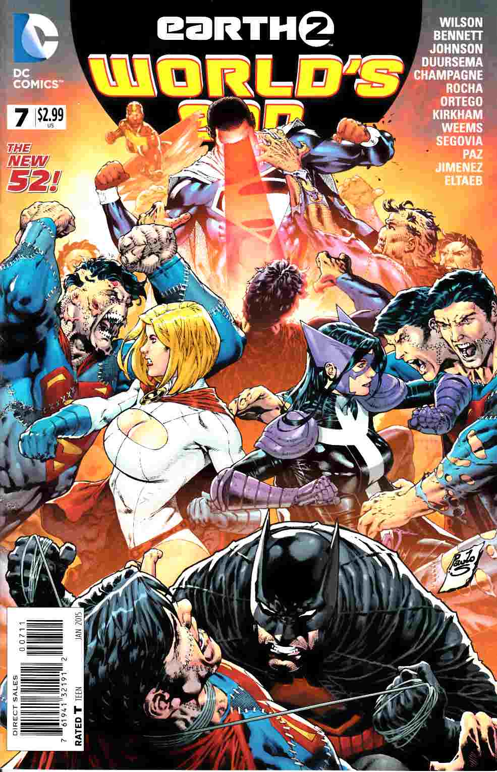 Earth 2 Worlds End #7 [DC Comic] THUMBNAIL