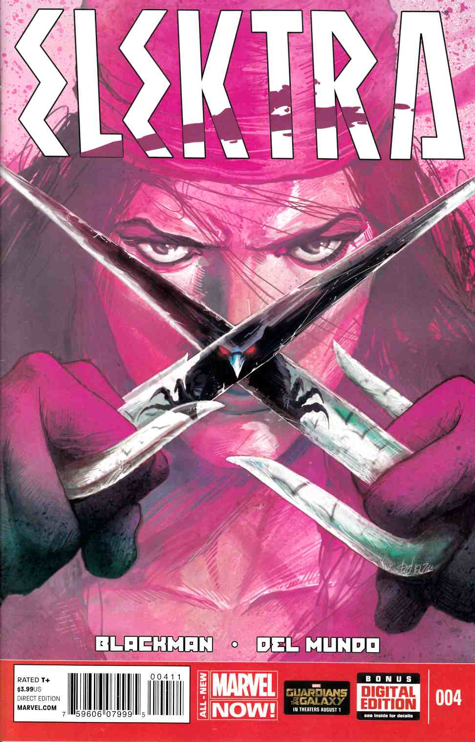 Elektra #4 [Marvel Comic] LARGE