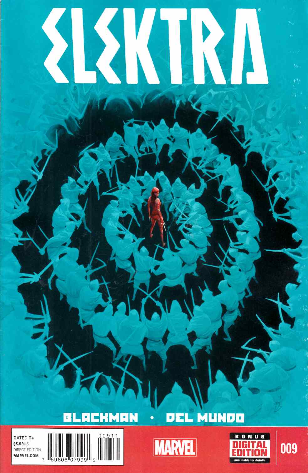 Elektra #9 [Marvel Comic] LARGE