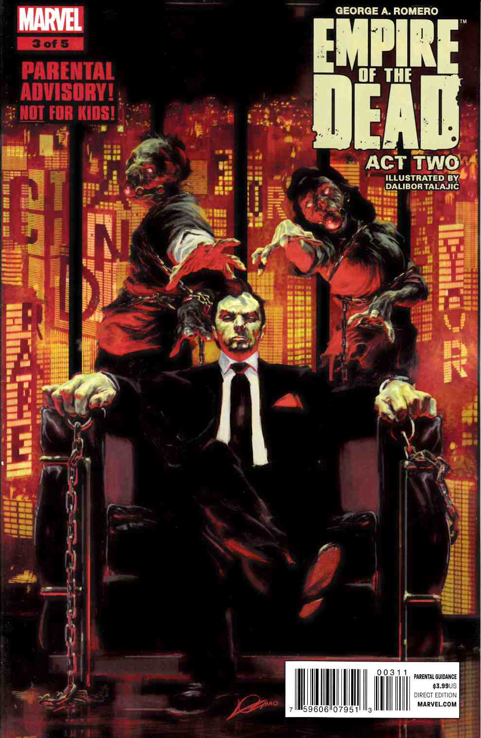 George Romeros Empire of Dead Act Two #3 [Marvel Comic] LARGE