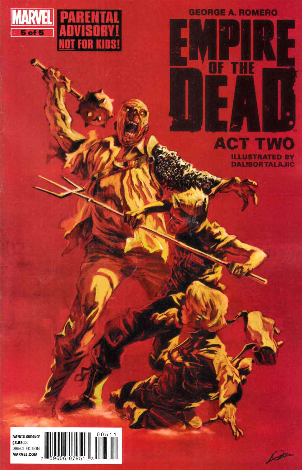 George Romeros Empire of Dead Act Two #5 [Marvel Comic] LARGE
