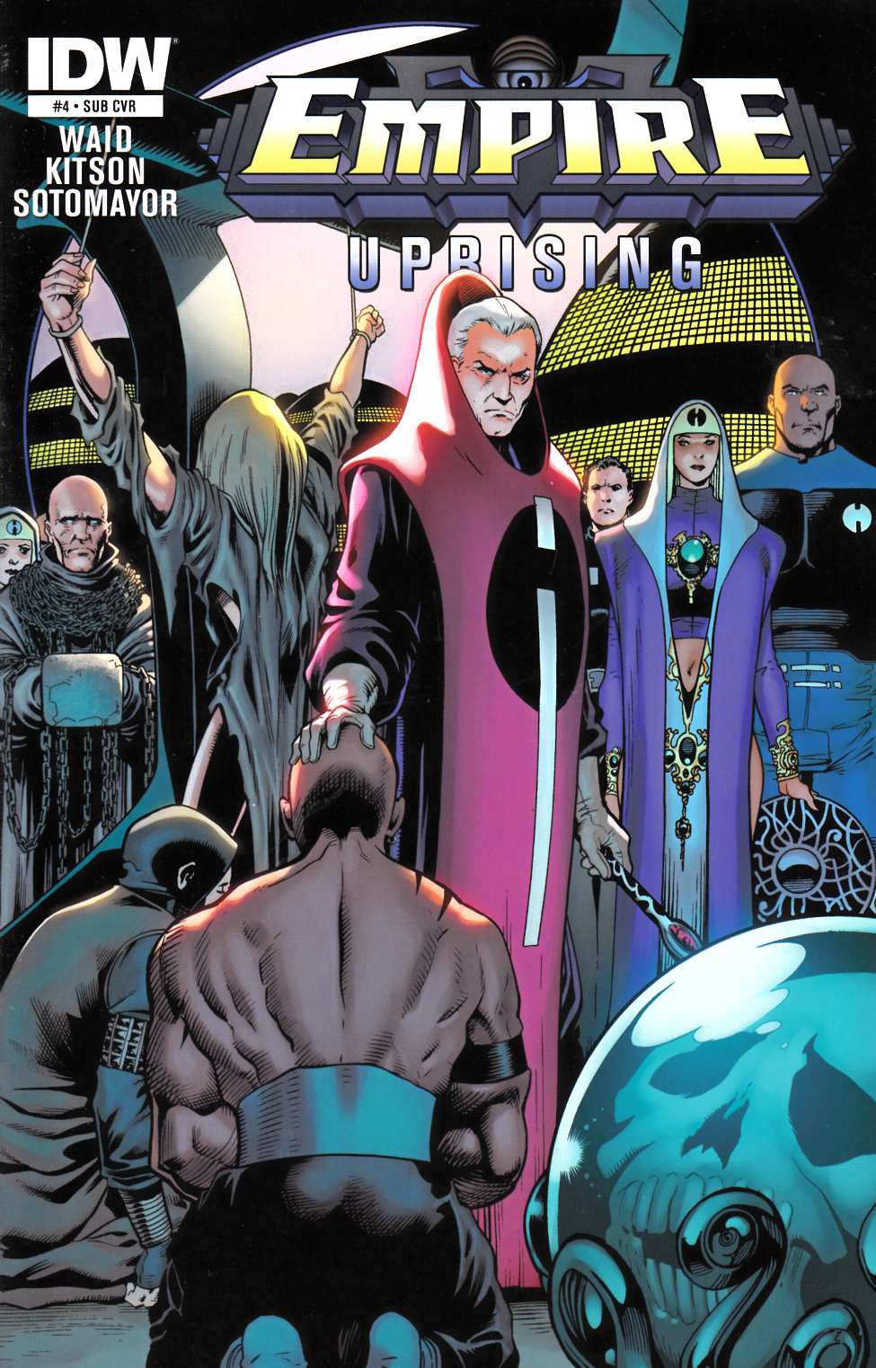 Empire Uprising #4 Subscription Cover [IDW Comic] LARGE