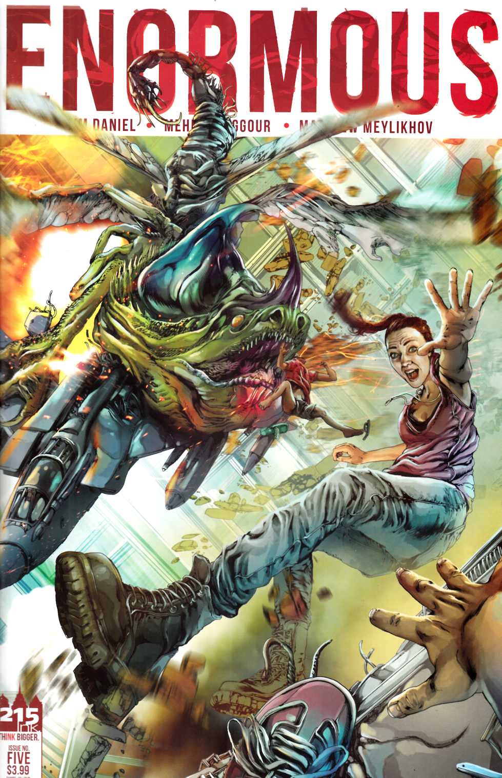 Enormous #5 Cover A- Cheggour [215 Ink Comic] THUMBNAIL