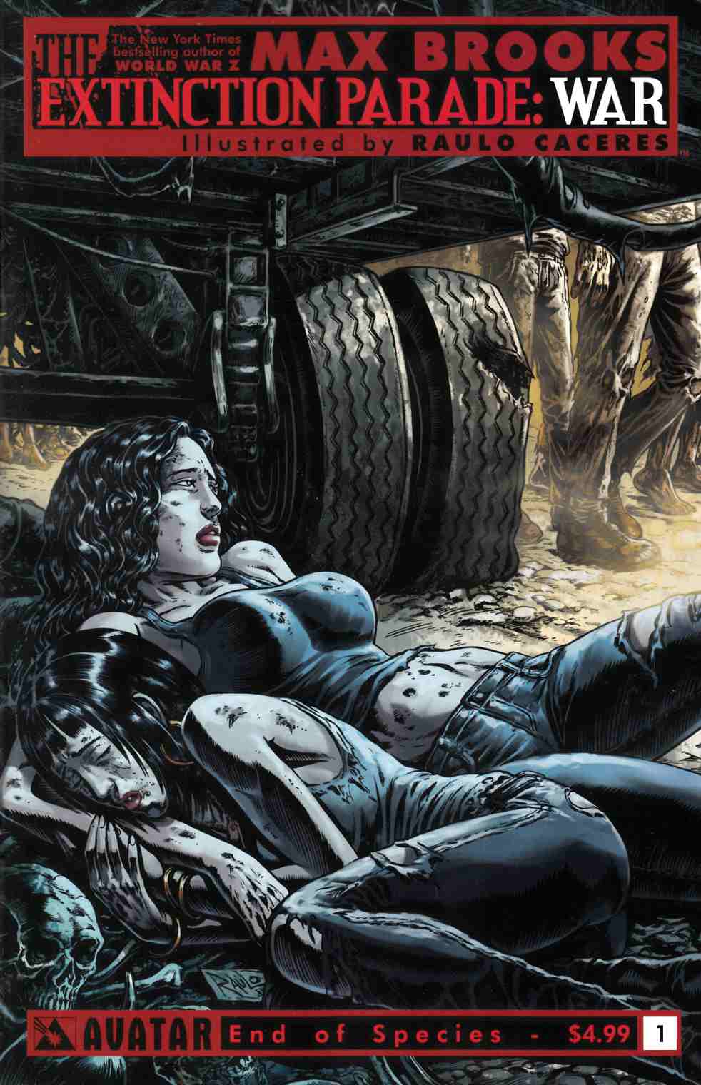 Extinction Parade War #1 End of Species Cover [Comic] THUMBNAIL