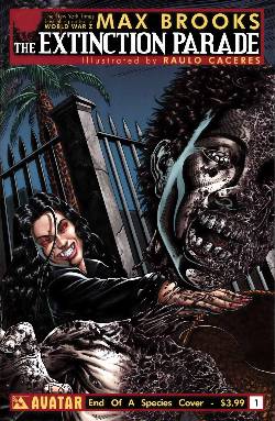 Extinction Parade #1 End of Species Cover [Avatar Comic] LARGE