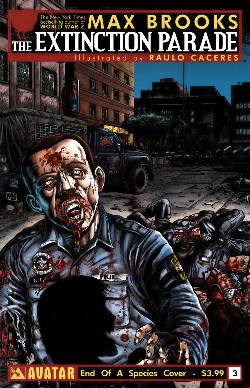 Extinction Parade #3 End of Species Cover [Avatar Comic] LARGE