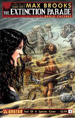 Extinction Parade #4 End of Species Cover [Avatar Comic] MAIN