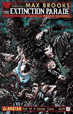Extinction Parade #5 End of Species Cover [Avatar Comic] LARGE