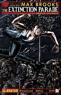 Extinction Parade #5 Wrap Cover [Avatar Comic] MAIN