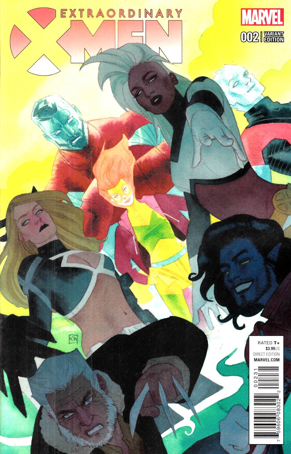 Extraordinary X-Men #2 Wada Variant Cover [Marvel Comic] THUMBNAIL