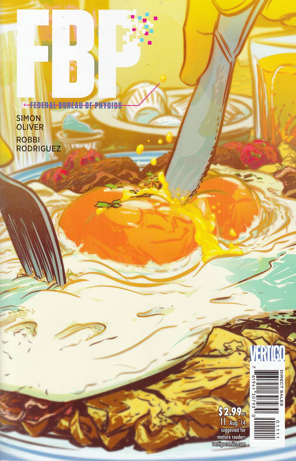 FBP Federal Bureau of Physics #11 [DC Comic] LARGE