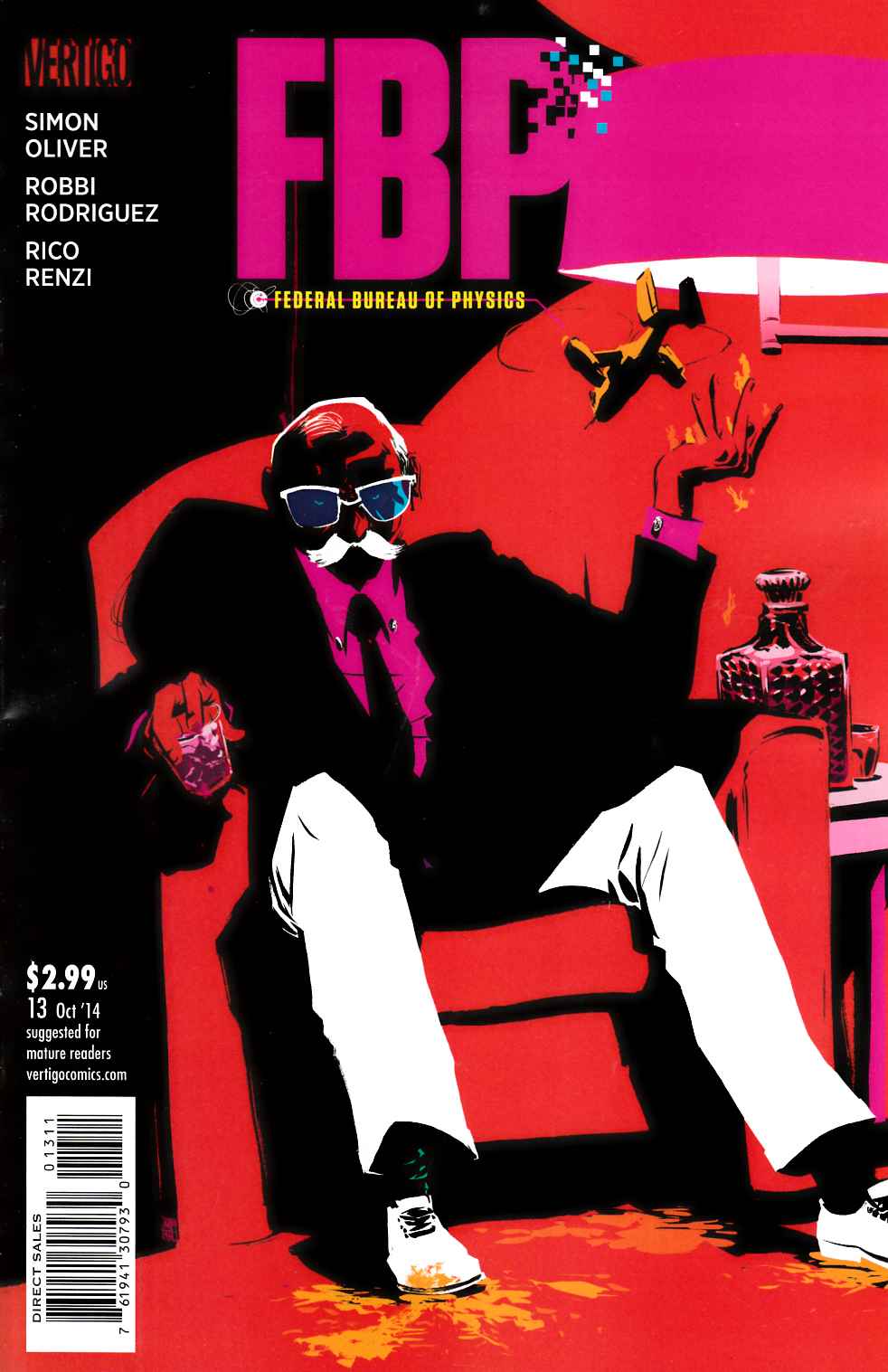 FBP Federal Bureau of Physics #13 [DC Comic] THUMBNAIL