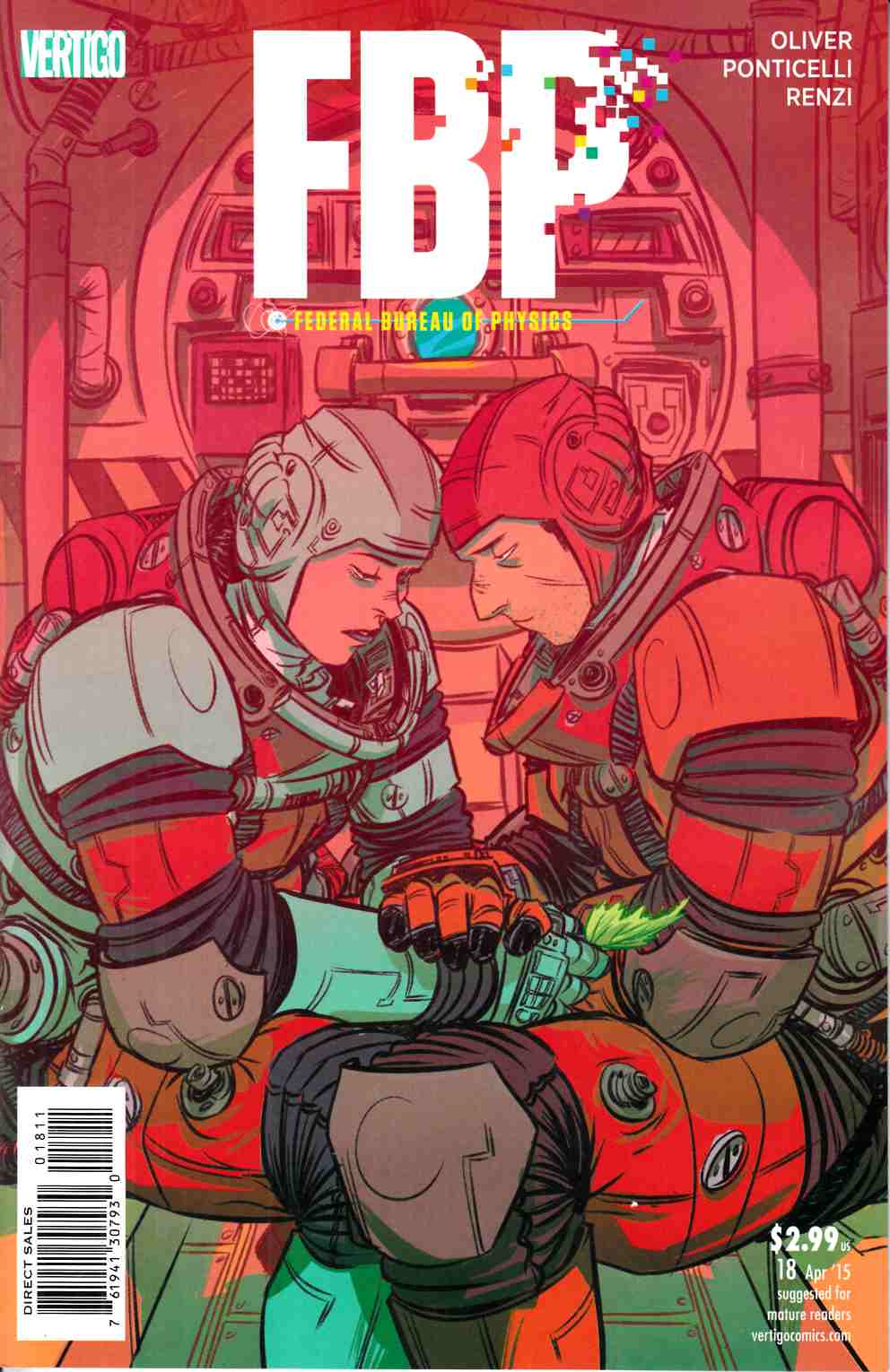 FBP Federal Bureau of Physics #18 [DC Comic] THUMBNAIL