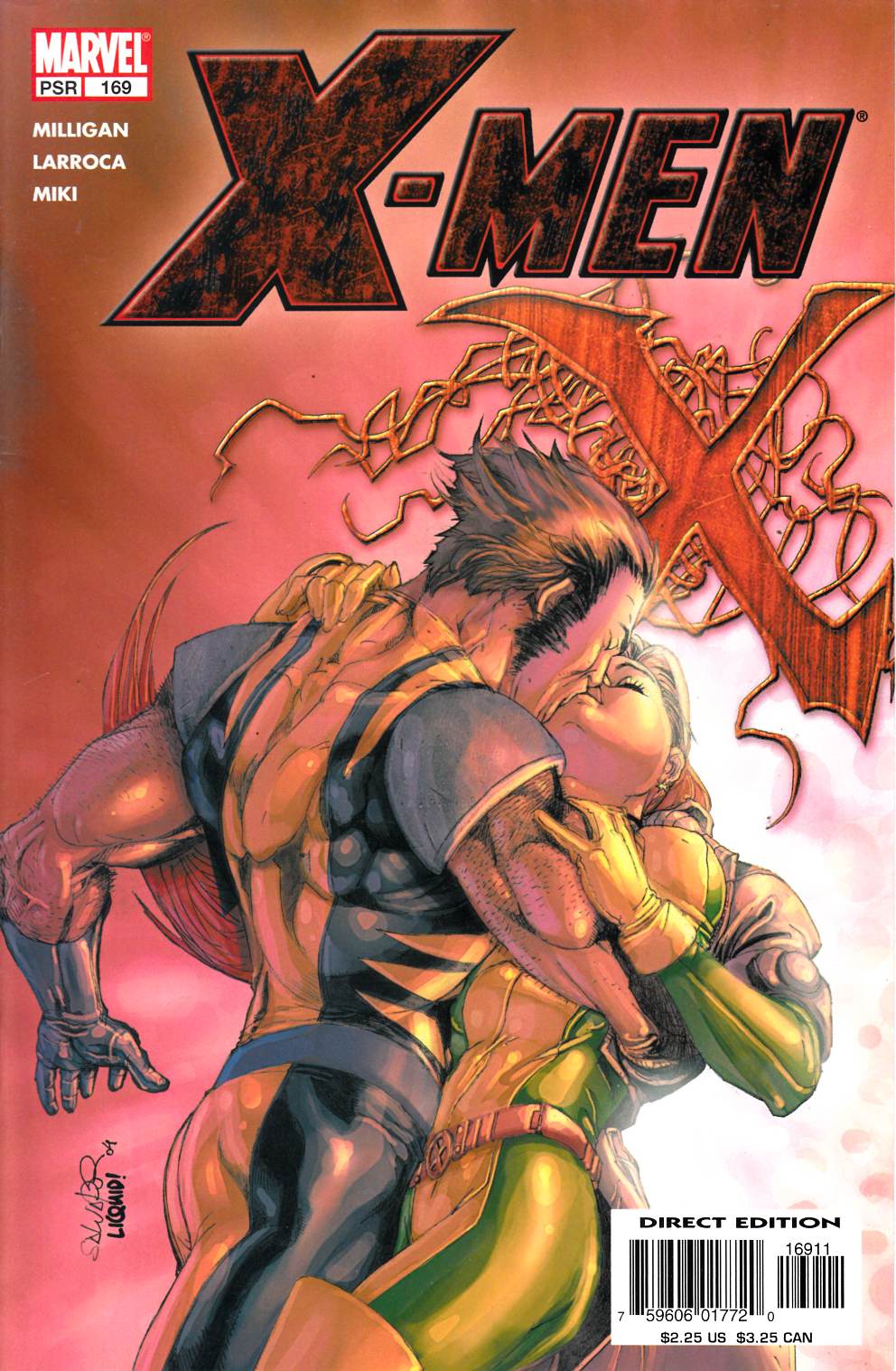 X-Men #169 Near Mint (9.4) [Marvel Comic] LARGE