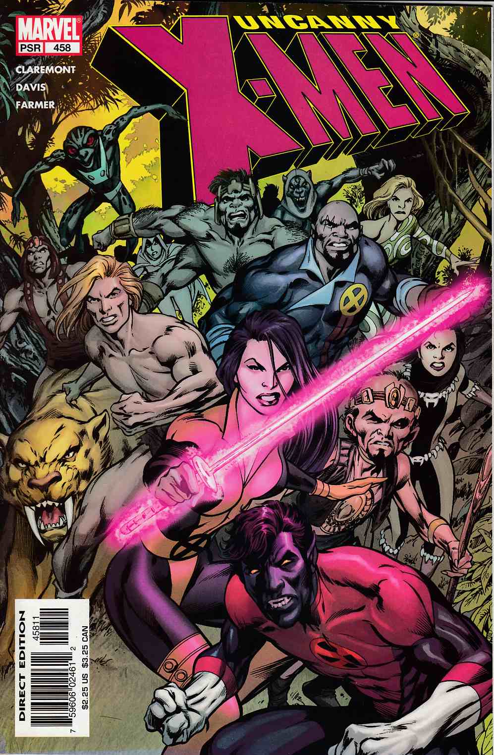 Uncanny X-Men #458 Very Fine/Near Mint (9.0) [Marvel Comic] LARGE