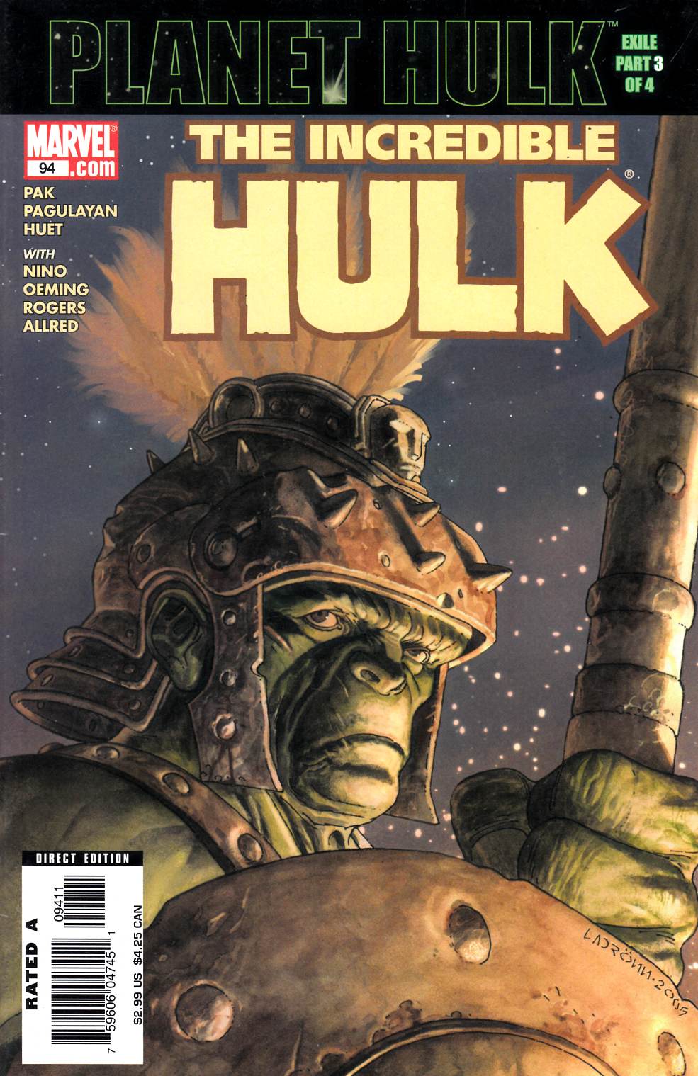 Incredible Hulk #94 Fine (6.0) [Marvel Comic] THUMBNAIL