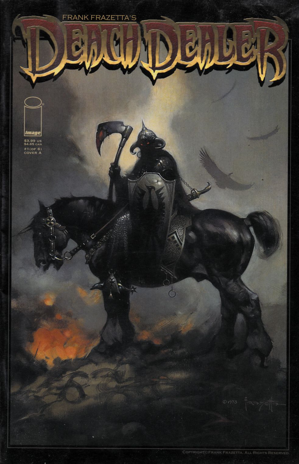 Death Dealer #1 Cover A Very Fine (8.0) [Image Comic] LARGE