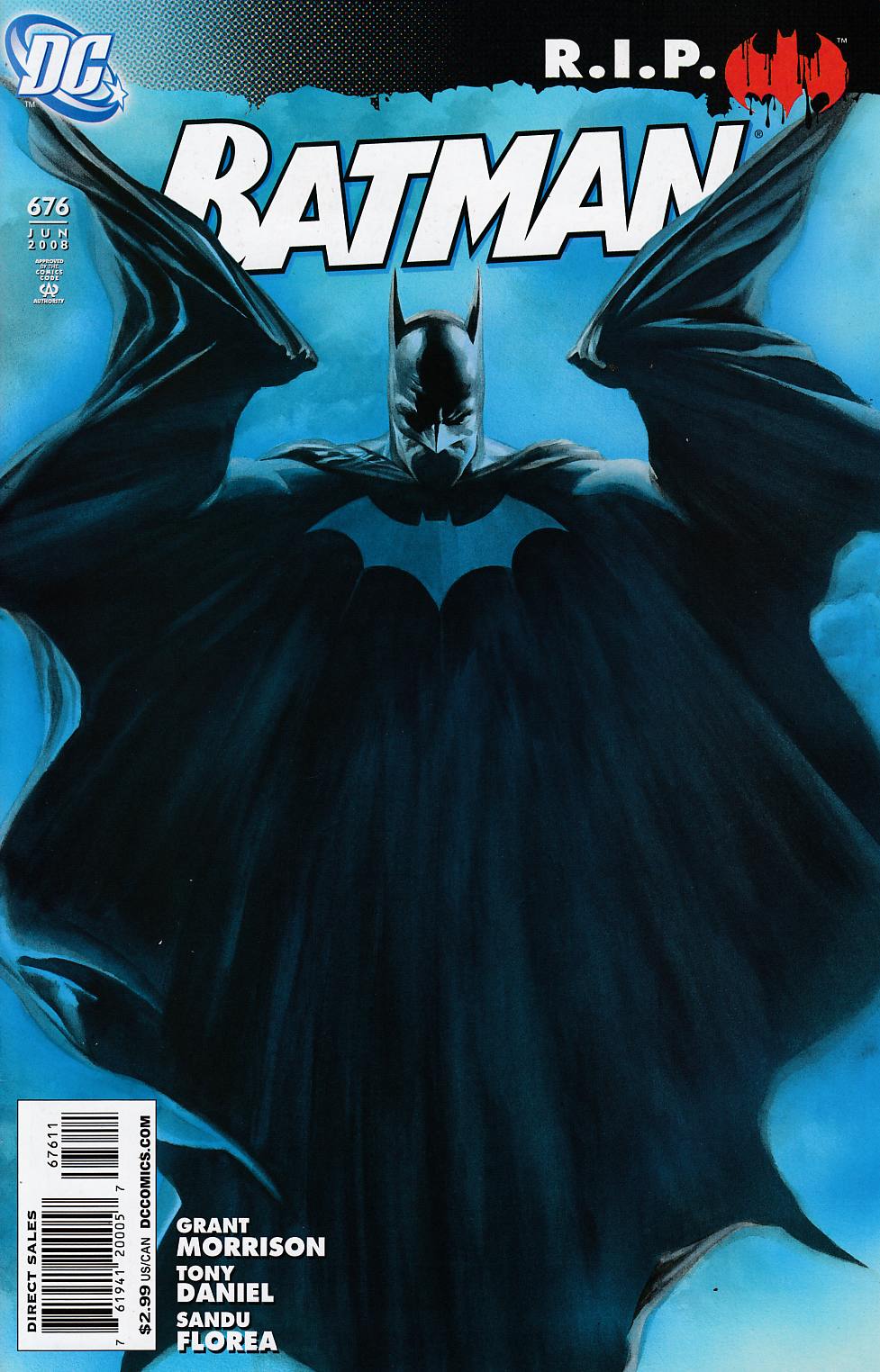 Batman #676 Near Mint (9.4) [DC Comic] LARGE