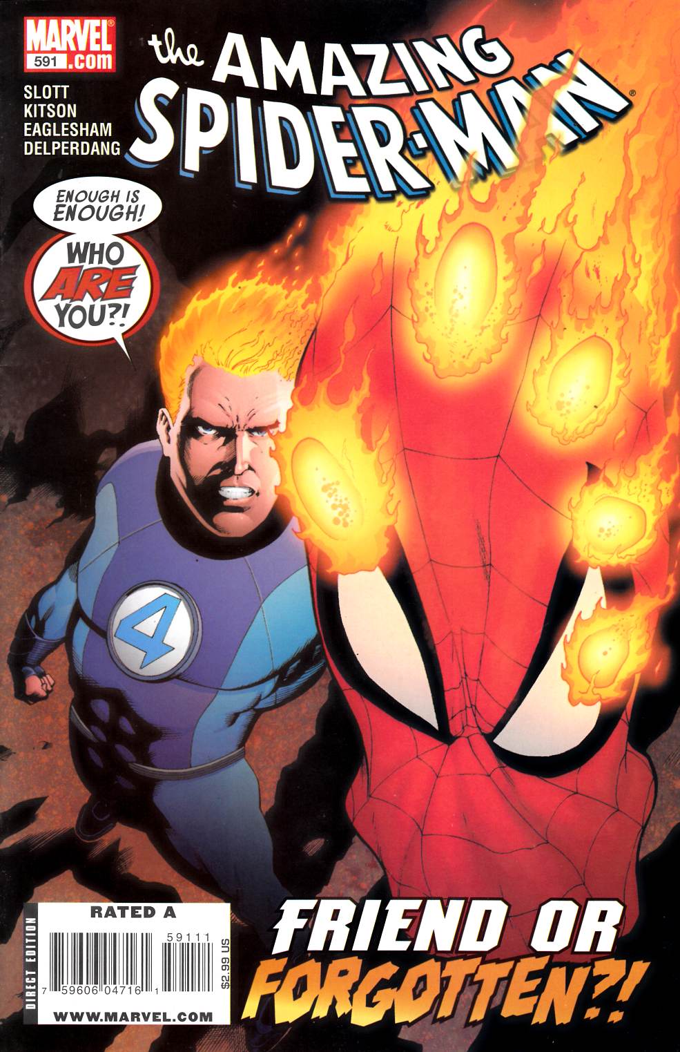 Amazing Spider-Man #591 Very Fine (8.0) [Marvel Comic] LARGE