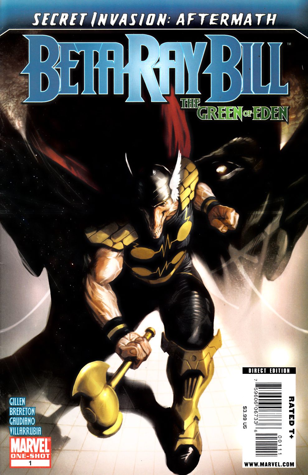 Secret Invasion Aftermath Beta Ray Bill Green of Eden #1 Fine (6.0) [Marvel Comic] THUMBNAIL