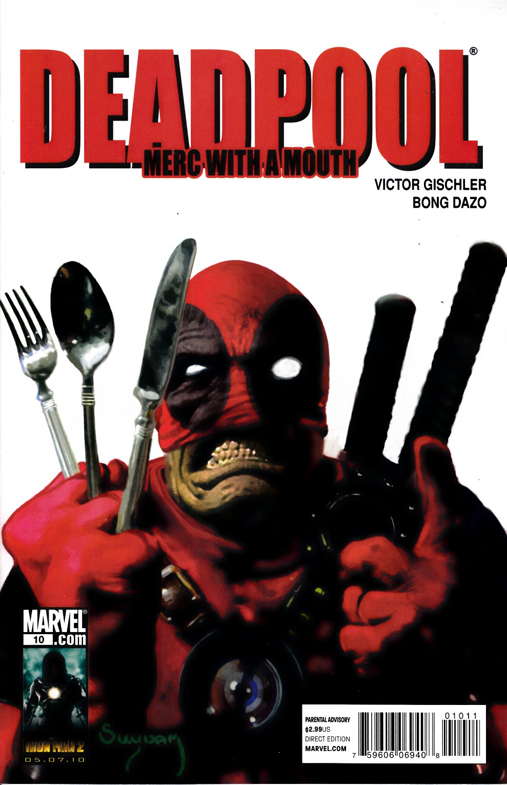 Deadpool Merc with a Mouth #10 Very Fine (8.0) [Marvel Comic] LARGE